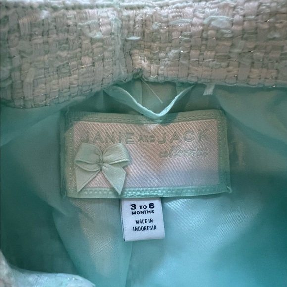 Janie and Jack tweed baby girls jacket size 3-6 months - Picture 2 of 4